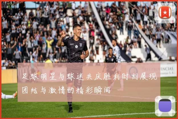 足球明星与球迷共庆胜利时刻展现团结与激情的精彩瞬间