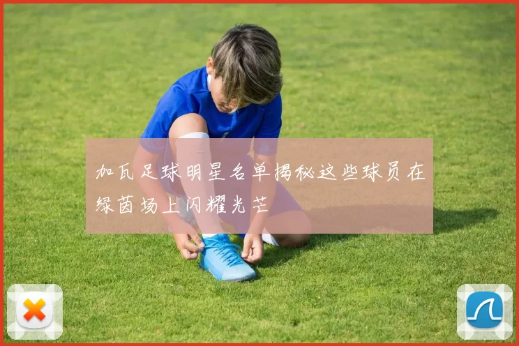 加瓦足球明星名单揭秘这些球员在绿茵场上闪耀光芒